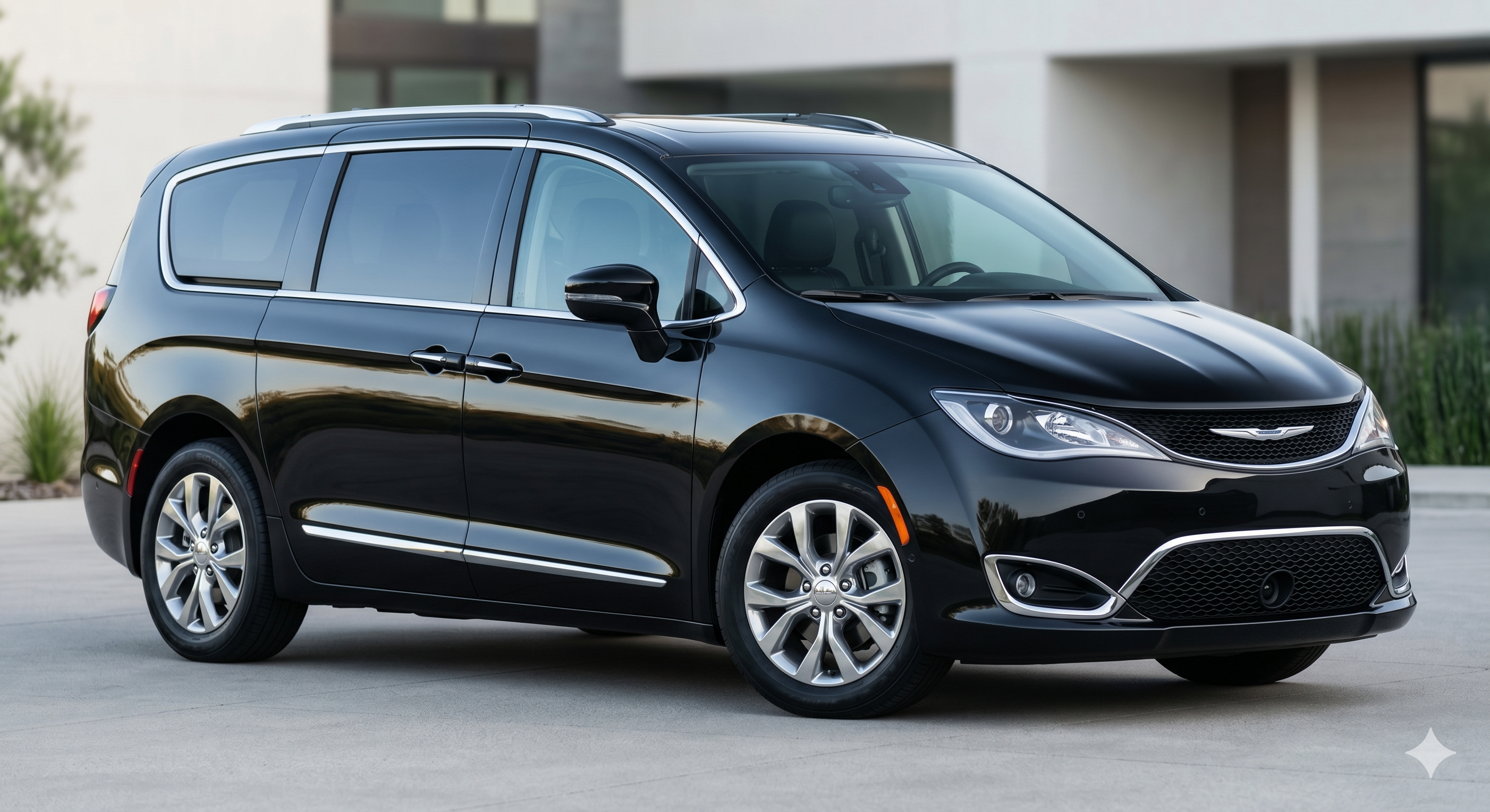 Black 2018 Chrysler Pacifica Limited Edition